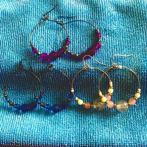 Artisan made Hoop Earrings